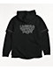 Lurking Class by Sketchy Tank Scythe Layered Black Baseball Hoodie