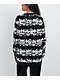 Lurking Class by Sketchy Tank Skull Stripe Black & White Sweater - Thumbnail image 2 of 3