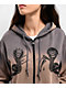 Lurking Class by Sketchy Tank Slither Grey Zip Hoodie - Thumbnail image 3 of 4