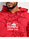 Lurking Class by Sketchy Tank Spider Webs Red Hoodie - Thumbnail image 3 of 3