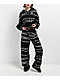Lurking Class by Sketchy Tank Spiked Chain Black Crop Zip Hoodie - Thumbnail image 4 of 4