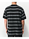 Lurking Class by Sketchy Tank Stallion Black & Grey Stripe Polo Shirt - Thumbnail image 3 of 3