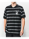 Lurking Class by Sketchy Tank Stallion Black & Grey Stripe Polo Shirt - Thumbnail image 1 of 3