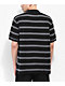 Lurking Class by Sketchy Tank Stallion Black & Grey Stripe Polo Shirt - Thumbnail image 2 of 4