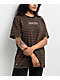 Lurking Class by Sketchy Tank Stay Sharp Brown & Black T-Shirt - Thumbnail image 2 of 4