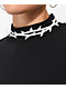 Lurking Class by Sketchy Tank Terror Bandana Black Long Sleeve Crop Top