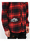 Lurking Class by Sketchy Tank Terror Eyes Red & Black Flannel - Thumbnail image 4 of 4