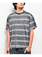 Lurking Class by Sketchy Tank Thorn Stripe Grey Wash T-Shirt - Thumbnail image 2 of 3