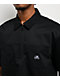 Lurking Class by Sketchy Tank To Hell And Back Black Quarter Zip Work Shirt - Thumbnail image 3 of 3