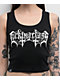 Lurking Class by Sketchy Tank Tomb Black Lace Crop Tank Top - Thumbnail image 3 of 3