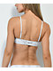 Lurking Class by Sketchy Tank Top de bikini bralette marmolado blanco