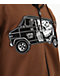 Lurking Class by Sketchy Tank Van Brown Zip Hoodie - Thumbnail image 4 of 4