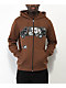Lurking Class by Sketchy Tank Van Brown Zip Hoodie - Thumbnail image 1 of 4