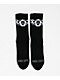 Lurking Class by Sketchy Tank Warrior Black Crew Socks - Thumbnail image 2 of 2