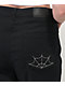 Lurking Class by Sketchy Tank Web Black Wide Leg Denim Jeans - Thumbnail image 5 of 8
