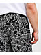 Lurking Class by Sketchy Tank Web Skull Black Sweat Shorts - Thumbnail image 3 of 4