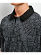 Lurking Class by Sketchy Tank Web Skull Grey Rugby Shirt - Thumbnail image 3 of 3