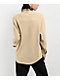 Lurking Class by Sketchy Tank Webs Khaki Long Sleeve Thermal Button Up Shirt - Thumbnail image 2 of 5