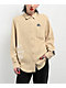 Lurking Class by Sketchy Tank Webs Khaki Long Sleeve Thermal Button Up Shirt - Thumbnail image 1 of 5