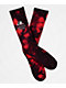 Lurking Class by Sketchy Tank calcetines de tie dye rojo