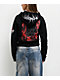 Lurking Class by Sketchy Tank x Kyle Grand Sin Black Crop Zip Hoodie - Thumbnail image 2 of 9