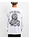 Lurking Class by Sketchy Tank x Matt Stikker Sick In The Head White Long Sleeve T-Shirt - Thumbnail image 1 of 3
