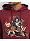 Lurking Class x Mr. Tucks Beast Burgundy Hoodie - Thumbnail image 3 of 4