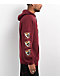 Lurking Class x Mr. Tucks Beast Burgundy Hoodie - Thumbnail image 4 of 4