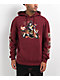 Lurking Class x Mr. Tucks Beast Burgundy Hoodie - Thumbnail image 1 of 4