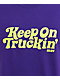 MAV Keep On Truckin Purple T-Shirt - Thumbnail image 3 of 3