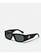 MOTLEY Lyons Dealer Black Gloss & Grey Sunglasses - Thumbnail image 1 of 2