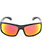 Madson Magnate Matte Black and Red Chrome Polarized Sunglasses - Thumbnail image 2 of 2