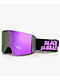 Madson x Black Sabbath Switch Purple Mirror & Light Rose Gold Snowboard Goggles - Thumbnail image 1 of 5
