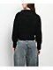 Major Label Group Black Crop Zip Sweater - Thumbnail image 2 of 5