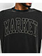 Market Studios Big Stitch Black T-Shirt - Thumbnail image 2 of 4
