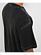 Market Studios Big Stitch Black T-Shirt - Thumbnail image 3 of 4