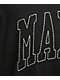 Market Studios Big Stitch Black T-Shirt - Thumbnail image 4 of 4