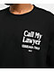 Market Studios Flip The Bird Black T-Shirt - Thumbnail image 3 of 3