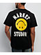 Market Studios Smiley Lockup Jet Set Black T-Shirt - Thumbnail image 1 of 3