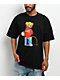 Market Studios Trouble Making Bear Black T-Shirt - Thumbnail image 1 of 2