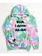 Married To The Mob Bitch I Elevate This Shit Tie Dye Hoodie - Thumbnail image 1 of 2