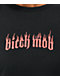 Married To The Mob Bitch Mob Black T-Shirt - Thumbnail image 2 of 2