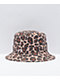 Married To The Mob Classic Leopard Print Bucket Hat