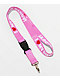 Married To The Mob Sugar Daddy Pink Lanyard - Thumbnail image 1 of 2
