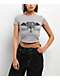 Mattel Monster High Wings Grey Crop T-Shirt - Thumbnail image 1 of 4