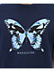 Maxallure Butterfly Navy T-Shirt - Thumbnail image 2 of 2