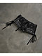 Mebon Rebel Studded Black Wash Micro Shorts - Thumbnail image 8 of 9