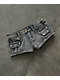 Mebon Tracey Cargo Blue Wash Micro Shorts - Thumbnail image 6 of 7
