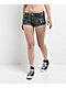 Mebon Tracey Cargo Blue Wash Micro Shorts - Thumbnail image 1 of 7
