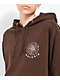 Melodie Fuck Dark Brown Hoodie